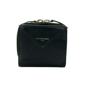 Balenciaga Round Zipper Bifold Wallet Men's Women's Balenciaga